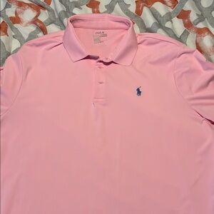 Polo by Ralph Lauren Pink Polo Shirt Casual Elegance